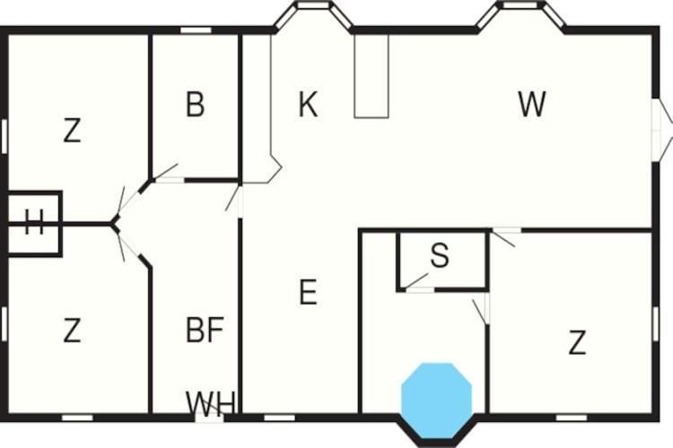 6 Person Holiday Home In L S Laeso Exteriör bild